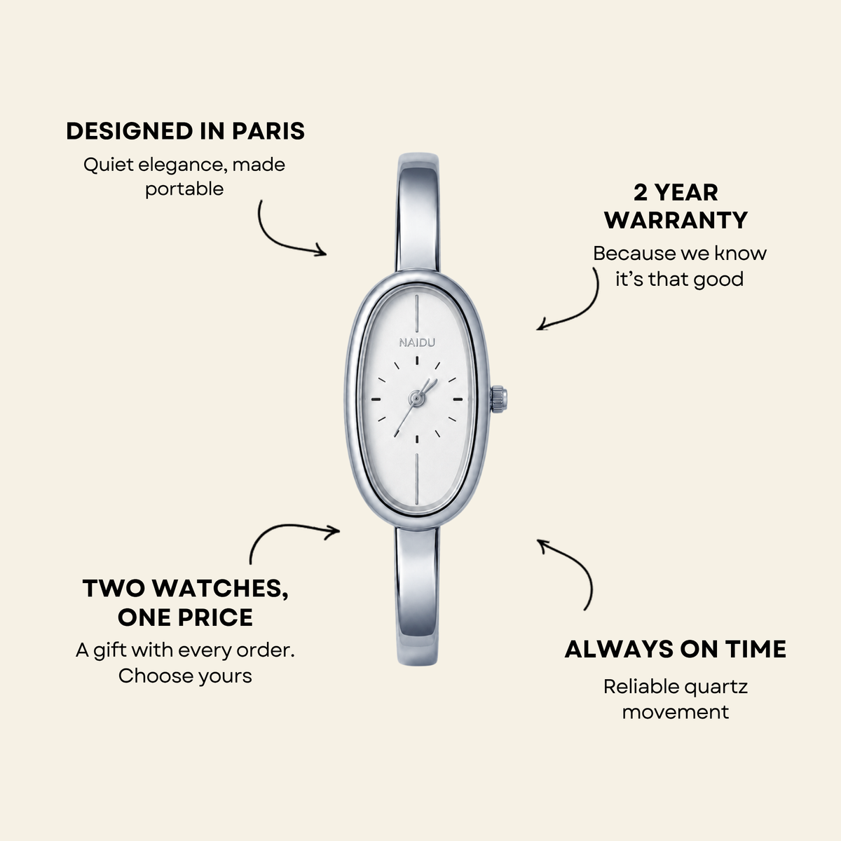 Passy Watch Silver